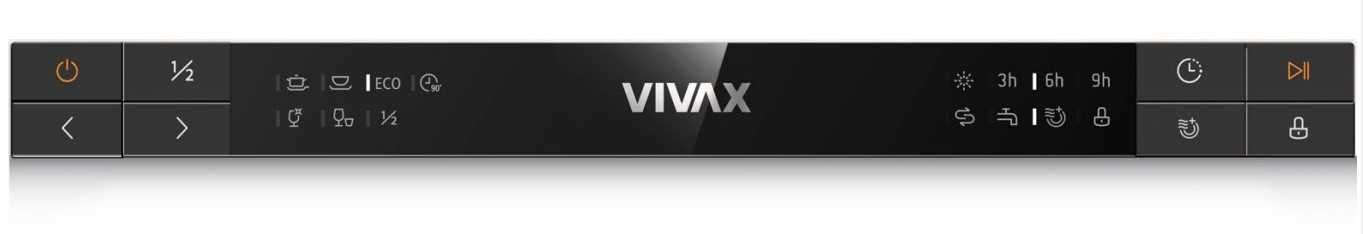 Zmywarka Vivax DW-601262C X INOX 60cm | Extra Dry | Rapid 12kpl