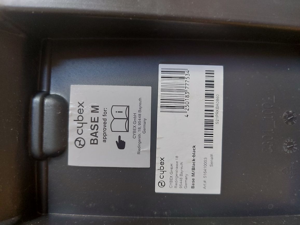 Fotelik Cybex z bazą Isofix