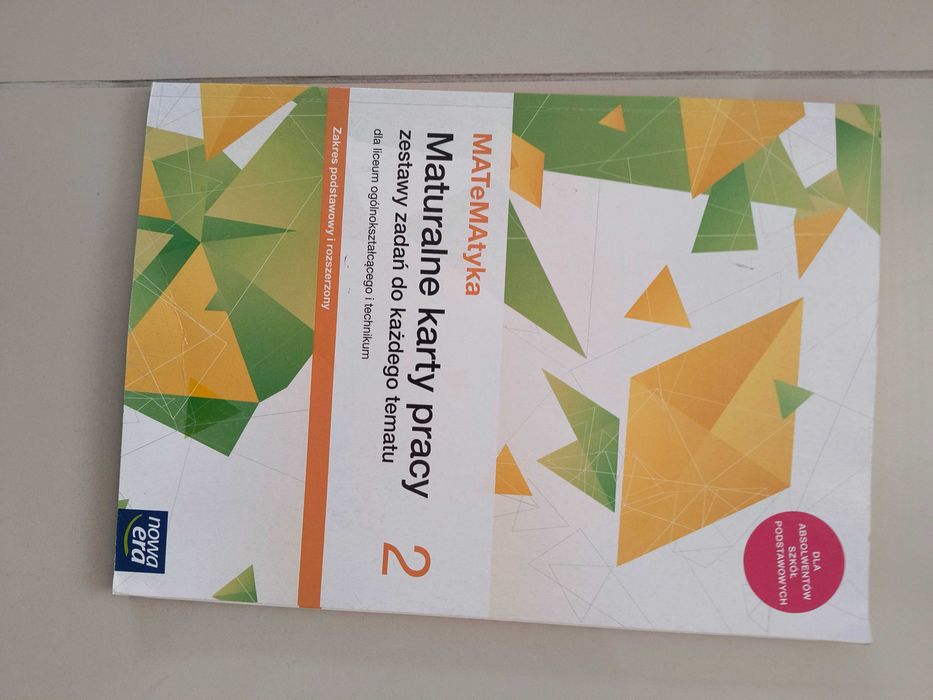 MATeMAtyka Maturalne karty pracy 2 zakres podstawowy i rozszerzony