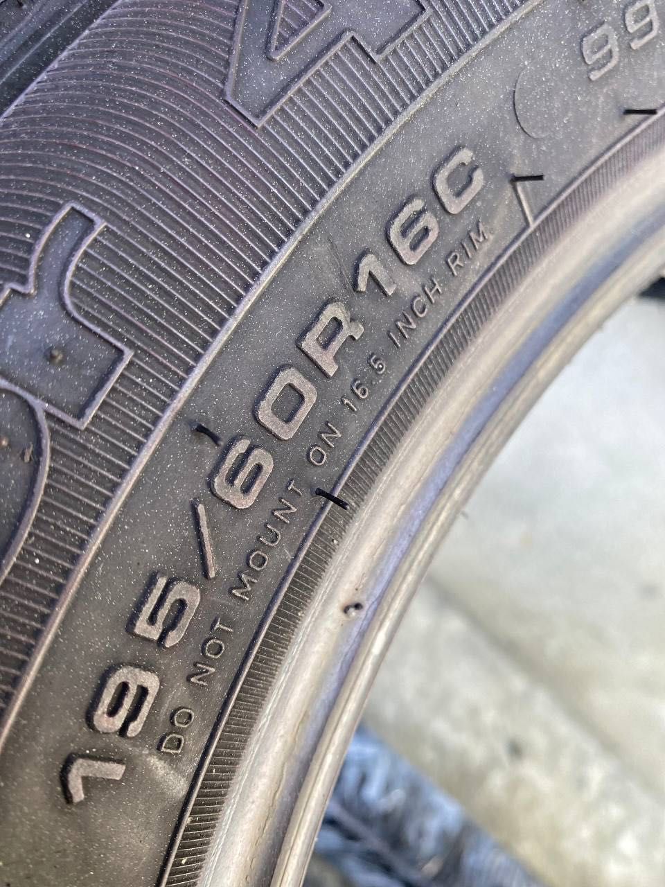 Розпаровка Goodyear 195/60 r16c Всесезонна Резина Скати2019рік[038]+