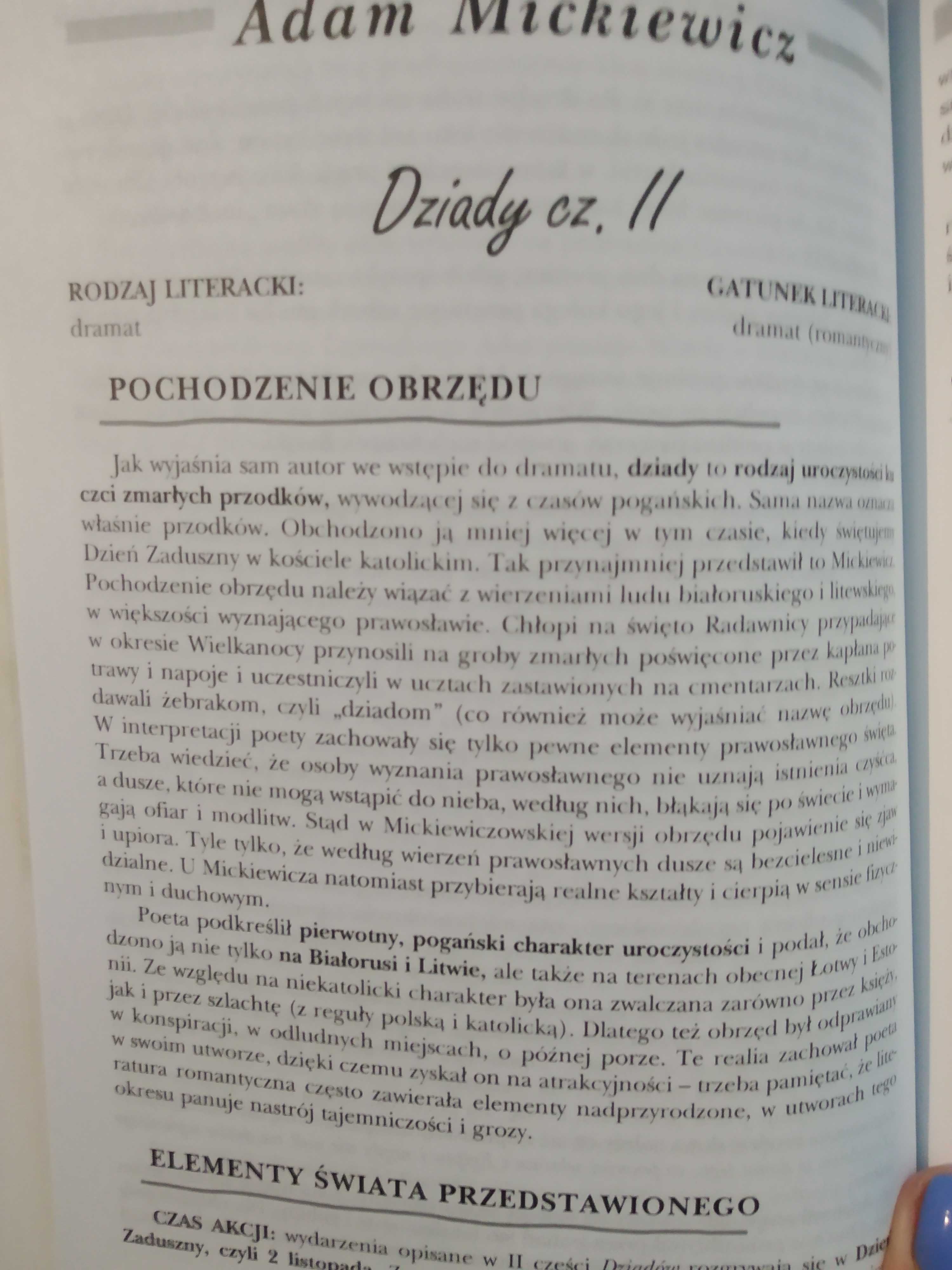 Powtórka z literatury 1-3 dawne gimnazjum