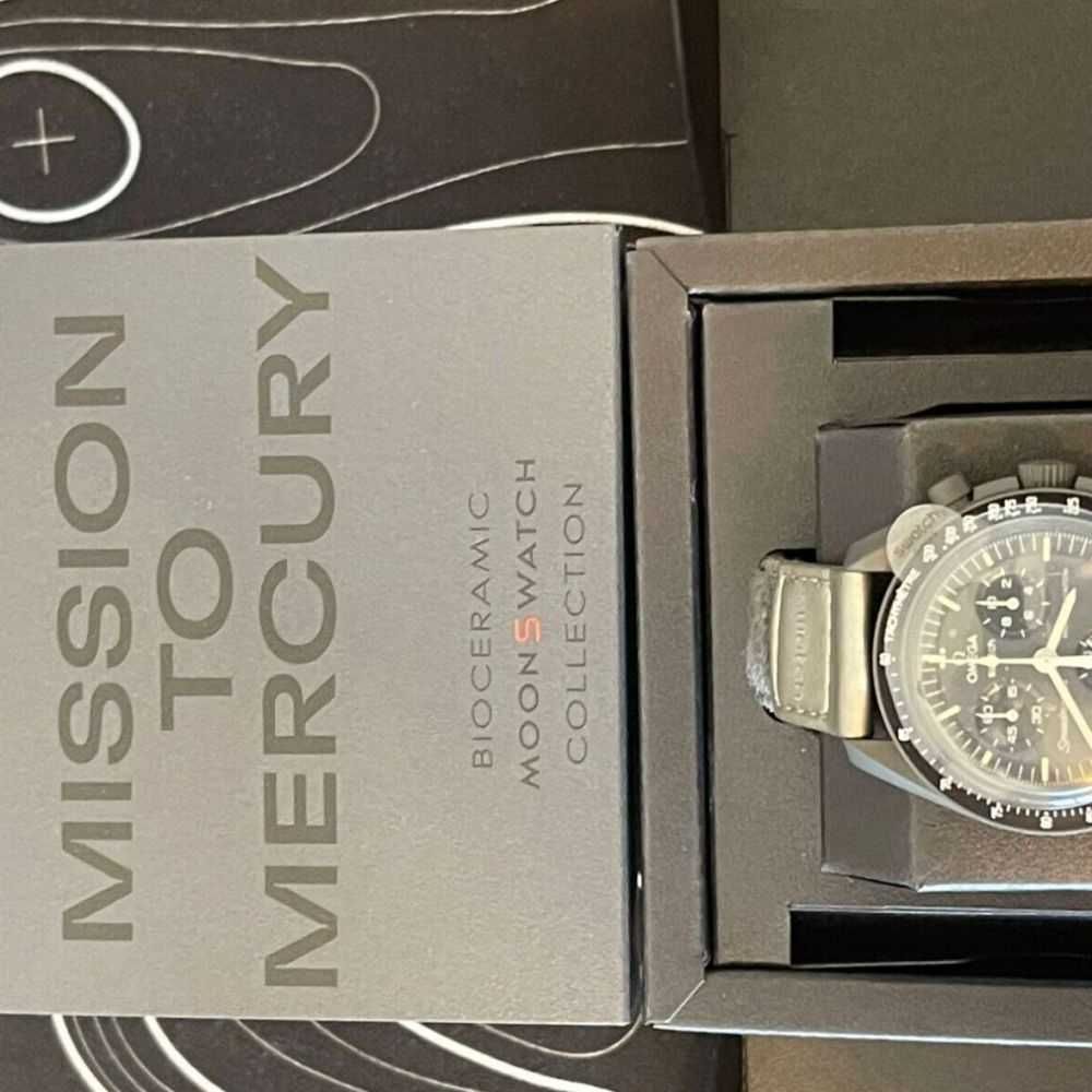 Omega x Swatch Merkury SO33A100 – Nowość MoonSwatch 2025