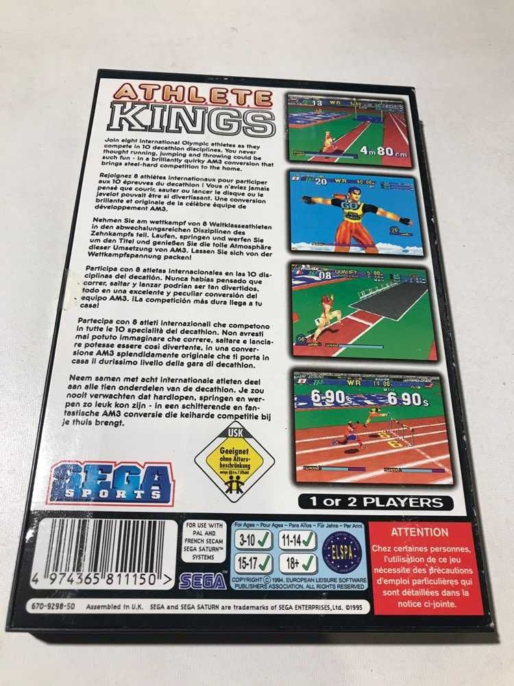 Athlete Kings Sega Saturn Sklep Irydium
