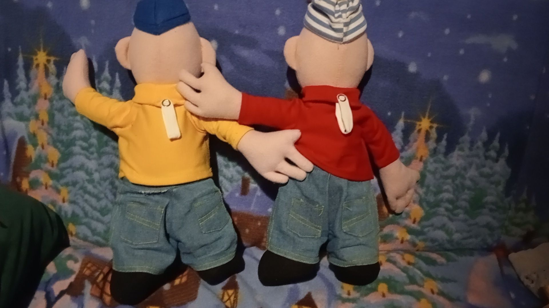 Pat i mat maskotki sąsiedzi