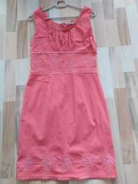 Suknia sukienka letnia łososiowa rozmiar 38 Quiosque