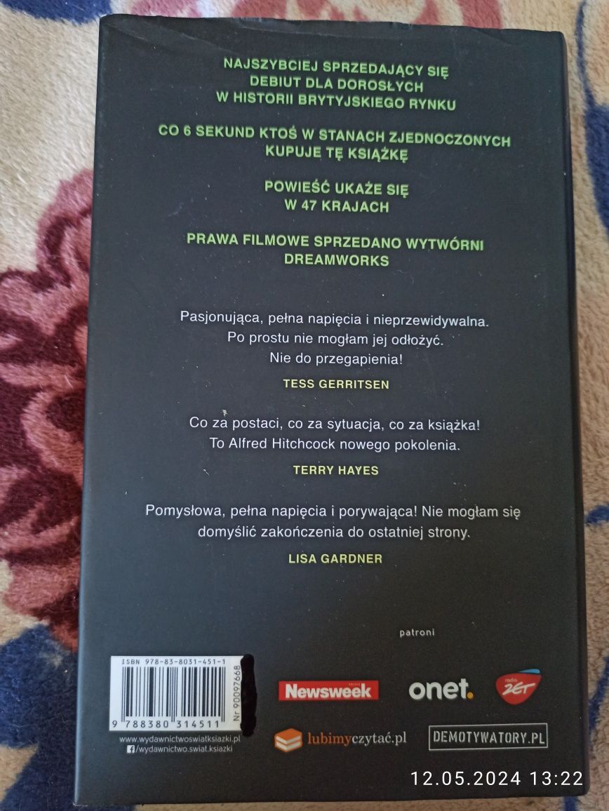 Dziewczyna z pociągu - Paula Hawkins