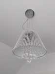 Lampa wisząca kryształki