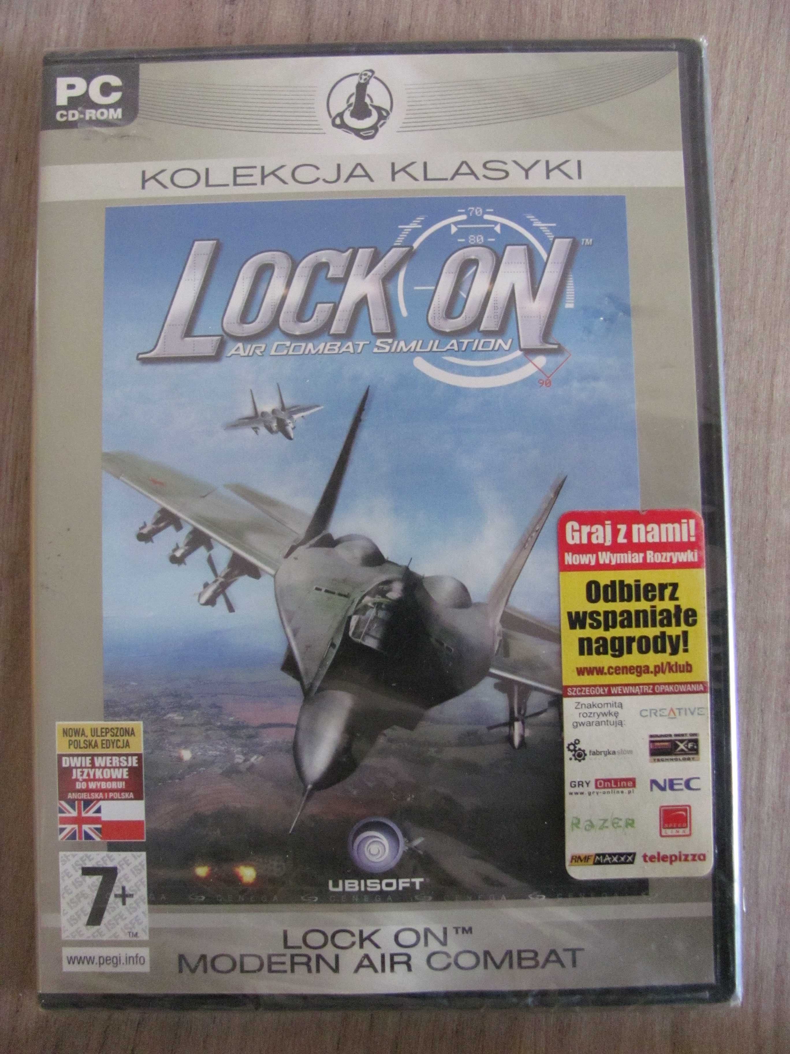 Nowa Gra LOCK ON AIR Combat Simulator PL PC Kolekcja Klasyki