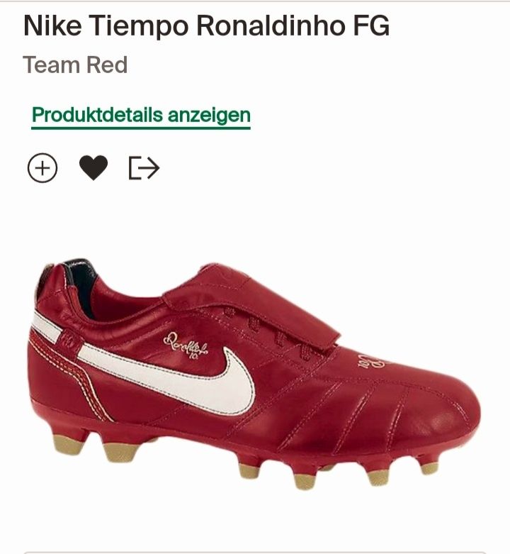 Chuteiras de futebol Nike Tiempo Ronaldinho FG TEAM