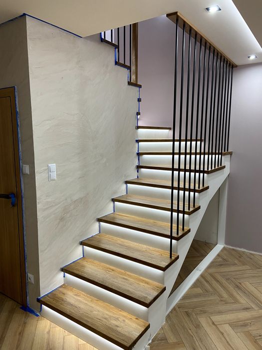 Schody drewniane na wymiar, usługi stolarskie