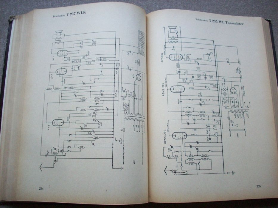 Empfanger-Schaltungen der Radio-Industrie Band IX, 1957, po niemiecku.