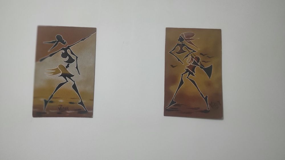 Conjunto decorações Africanas