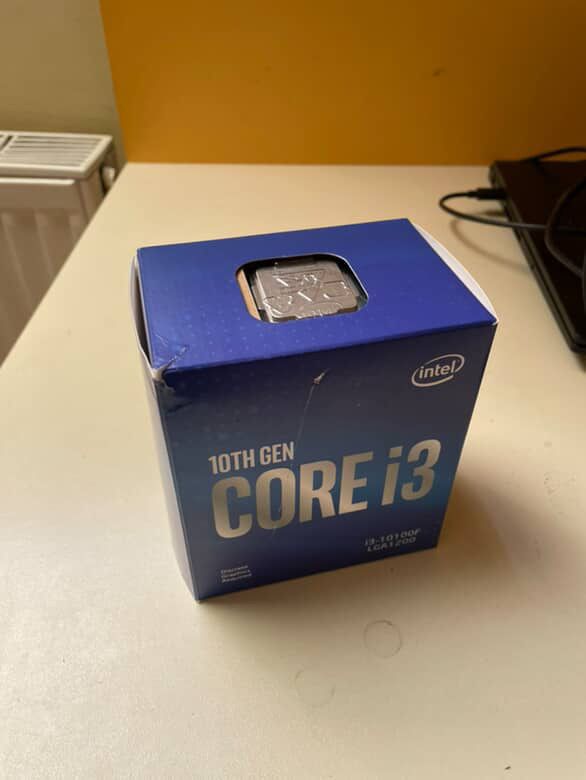 Intel core i3 10100f
