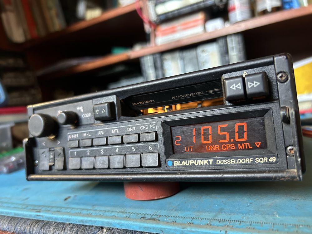 Blaupunkt dusseldorf sqr 49 магнітола bmw mercedes audi vw