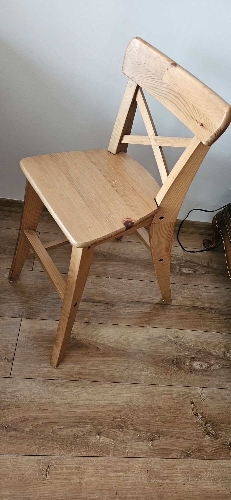 Krzesełko dziecięce wysokie Ikea ingolf