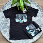 Футболка WEEKEND OFFENDER British Casual • Чорний, Білий • WK BIG Logo