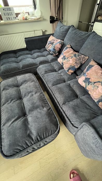 Sofa narożnik 175x256 cm Befame Belavio piekna