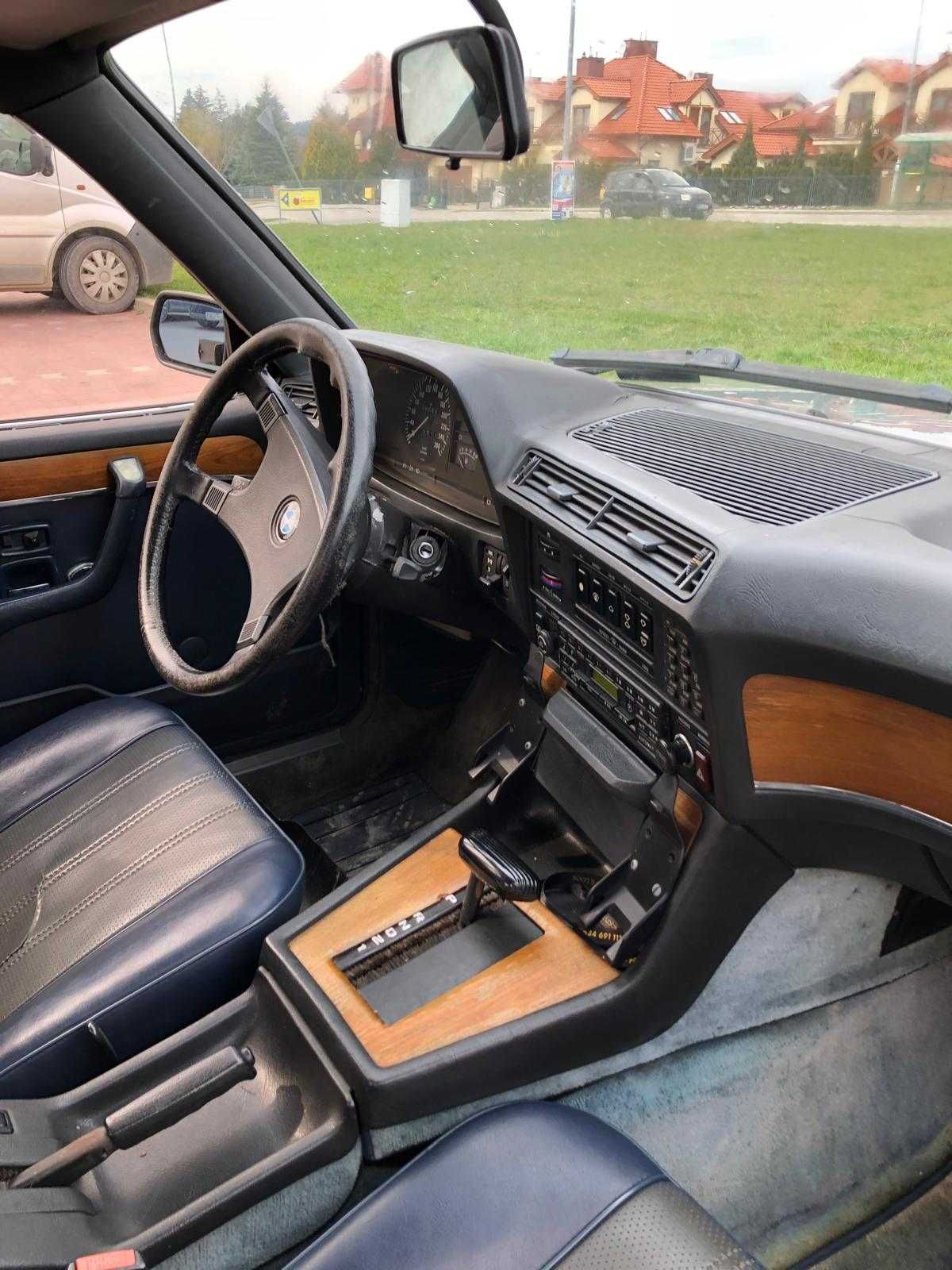 BMW e23 745 po kapitalnym remoncie silnika