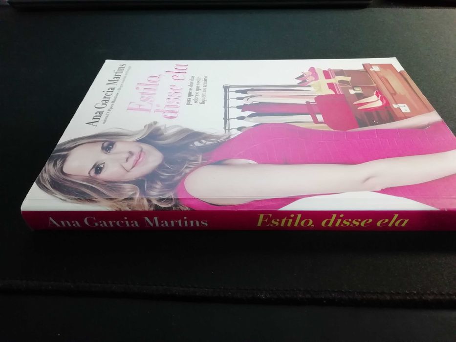 Livro "Estilo, disse ela" de Ana Garcia Martins