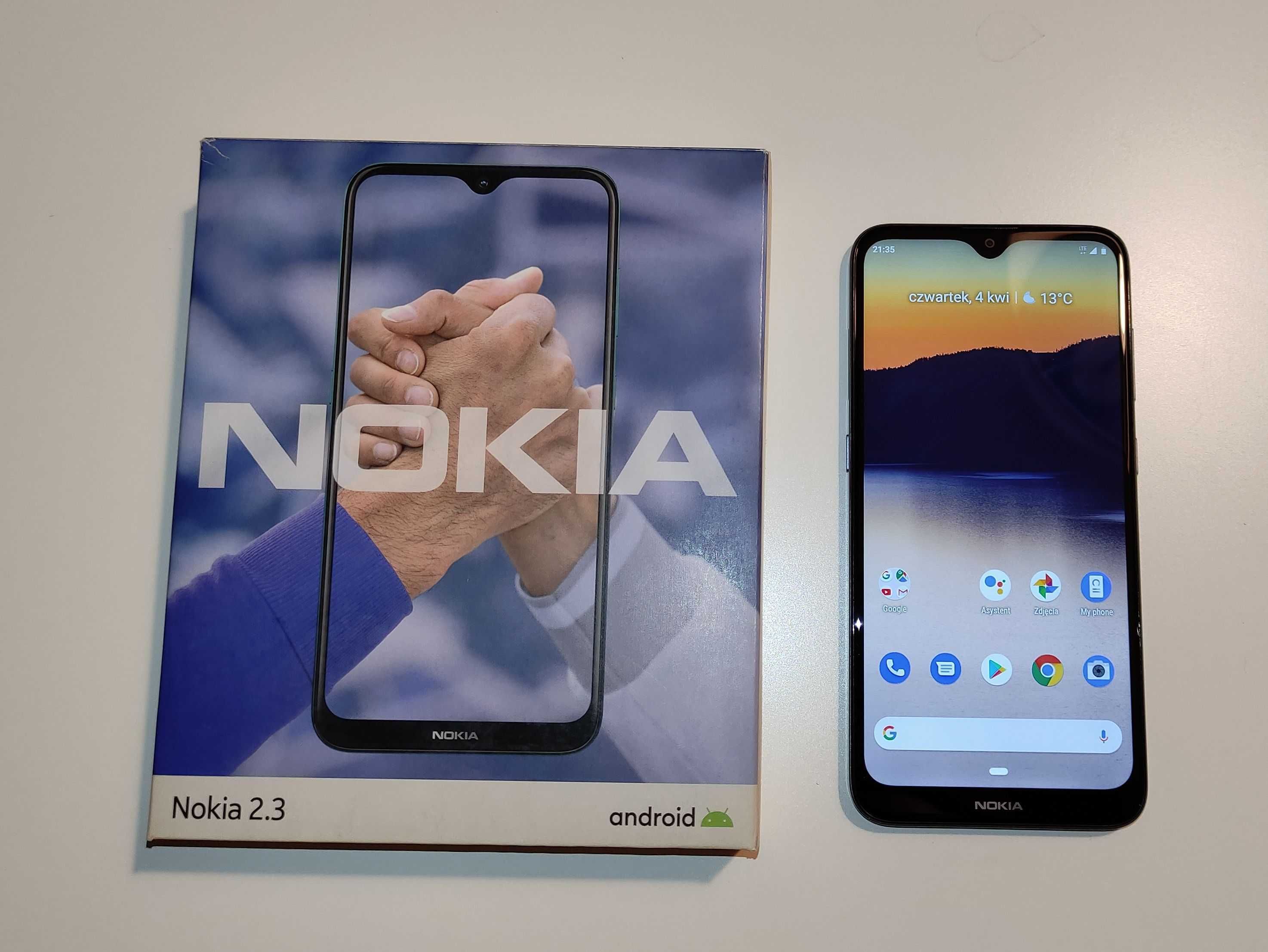 NOWY Smartfon Nokia 2.3 TA-1206 2/32 telefon szary grafitowy Kraków