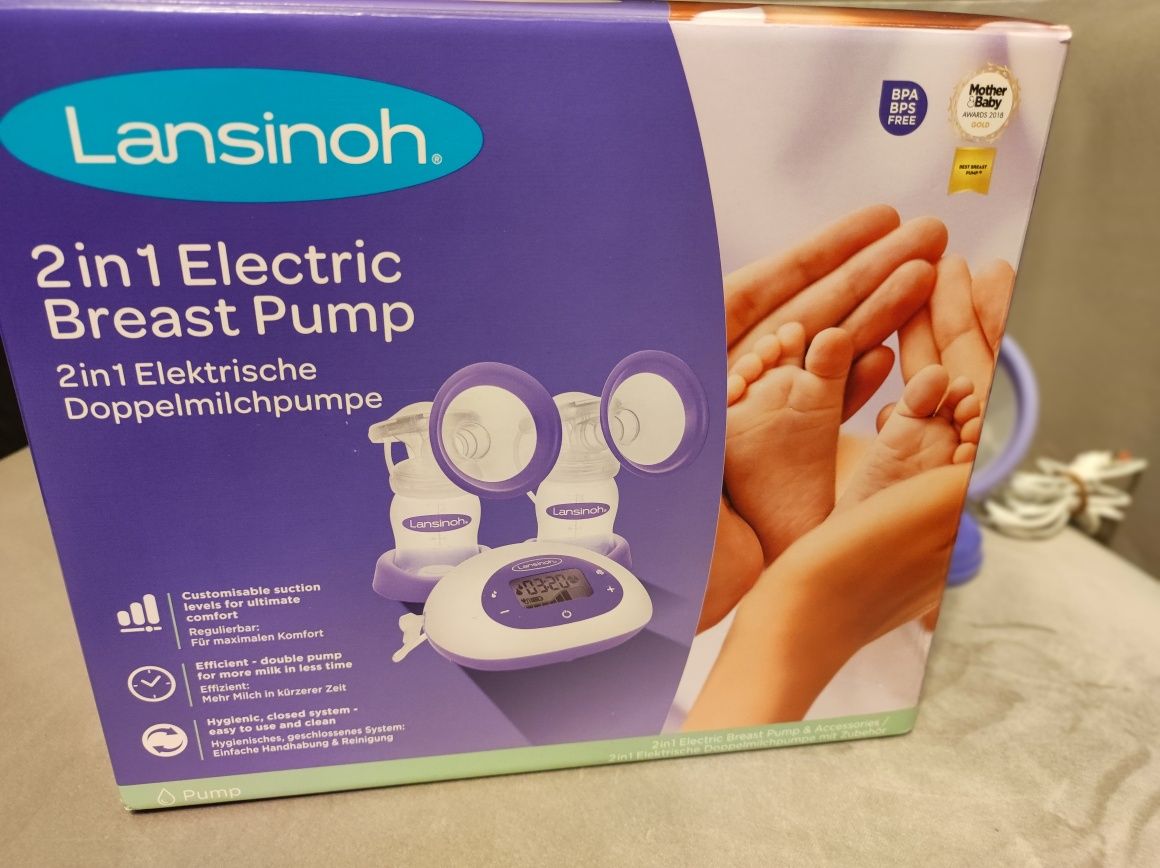 Laktator elektryczny Lansinoh 2 w 1