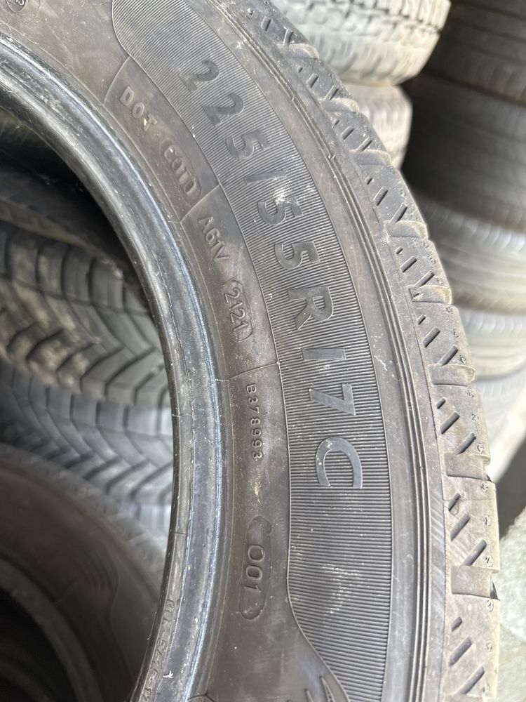 Шини резина 225/55/17 c r17c Dunlop пара літні