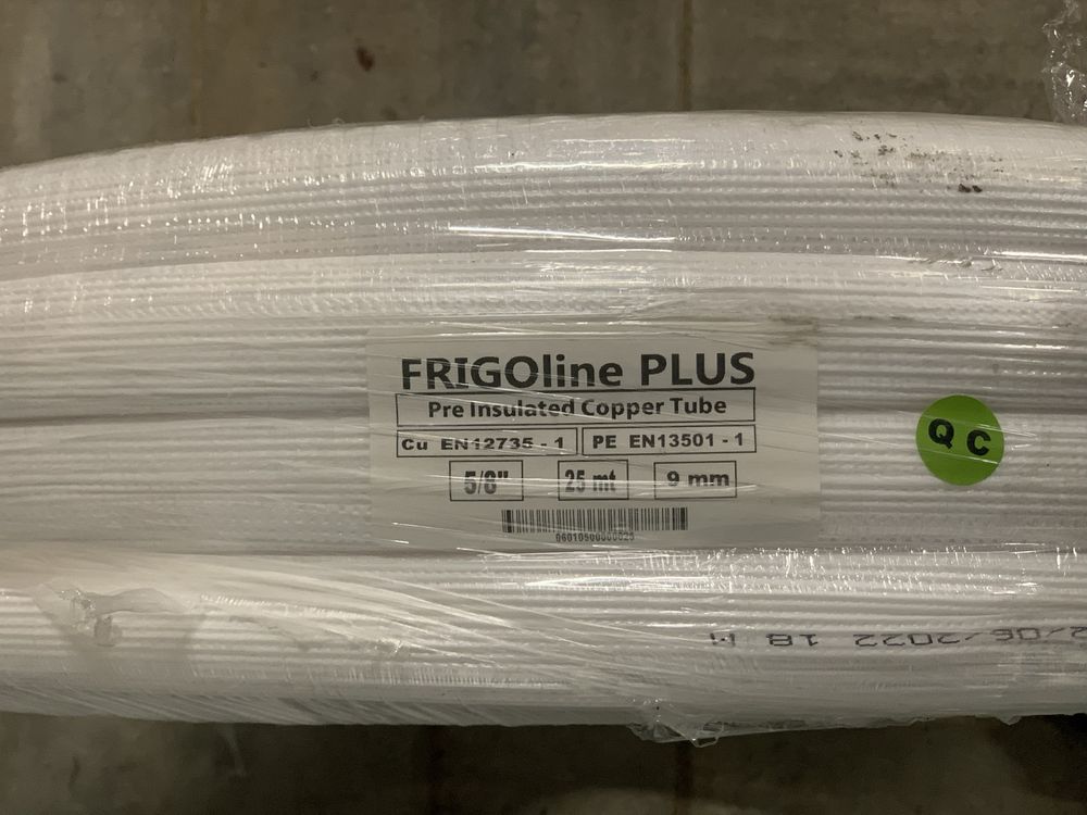 Rury klimatyzacyjne FrogoLine Plus 5/8” 25mb 9mm