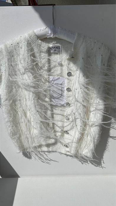 Sweter Chanel Biały