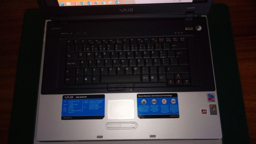 Computador portátil Sony Vaio VGN-BX297XP