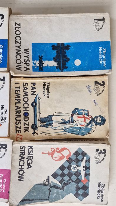 Pan samochodzik biala seria wyspa złoczyńców, templariusze i inne