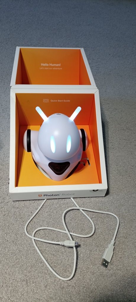 Robot edukacyjny Photon Edu mata scenariusze fiszki