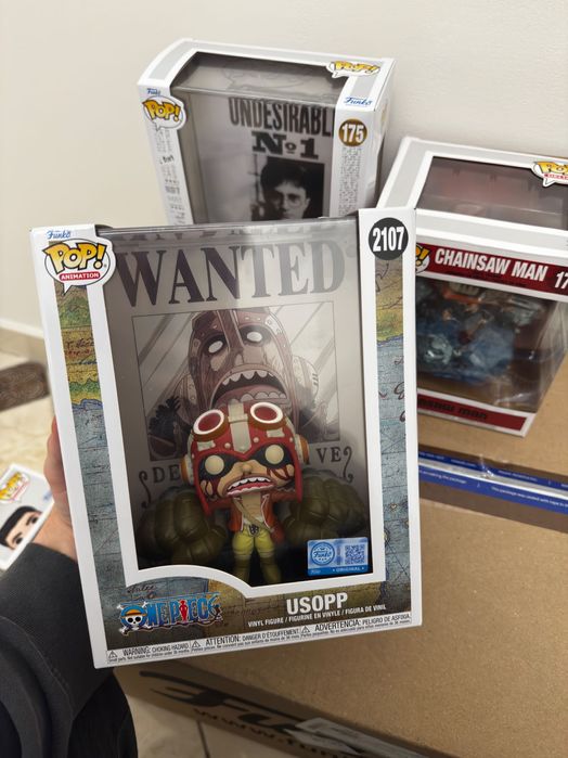 Нові Оригінальні Фігурки Funko Pop по One Piece, Naruto, Chainsaw Man