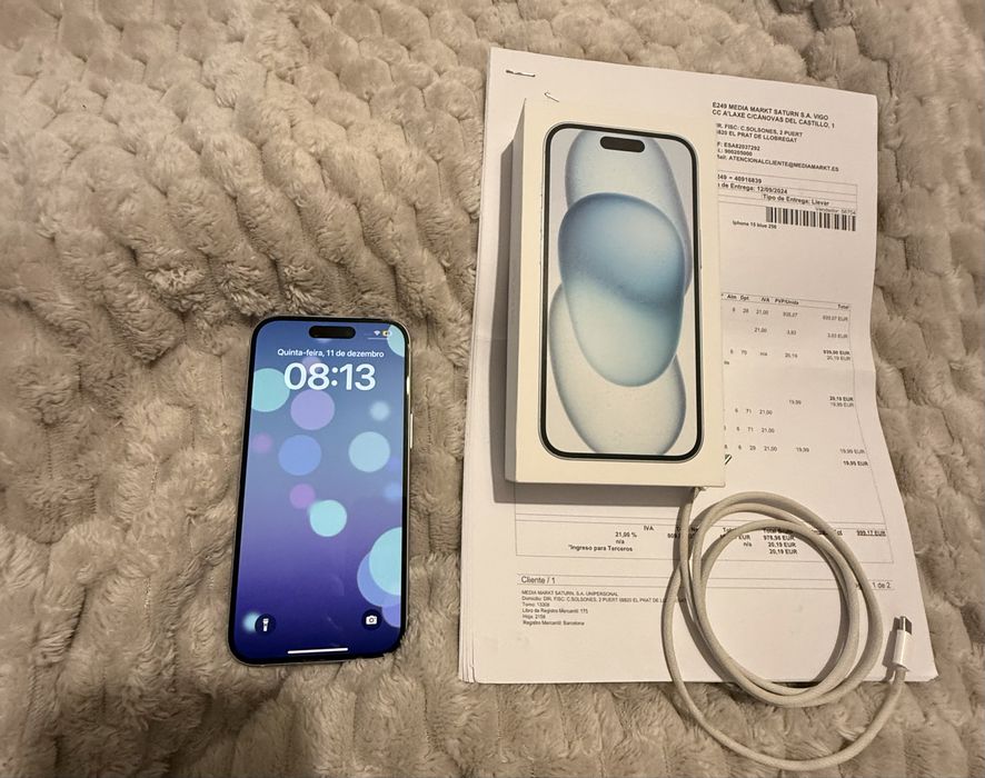 Iphone 15, 256gb