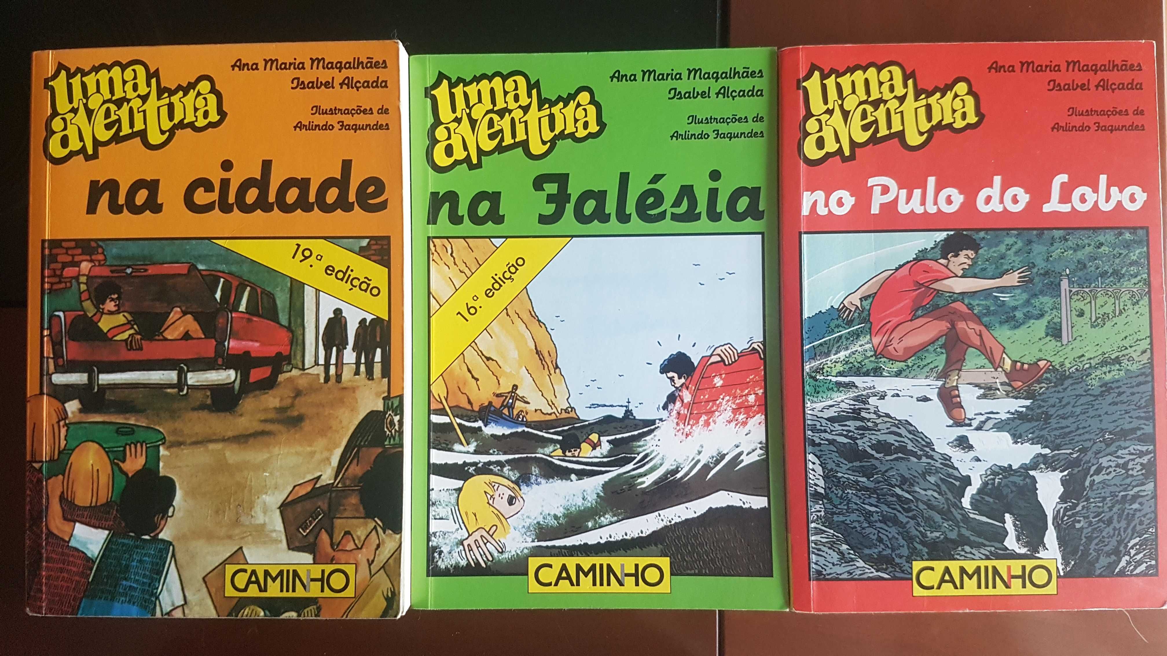 3 Livros de Aventuras