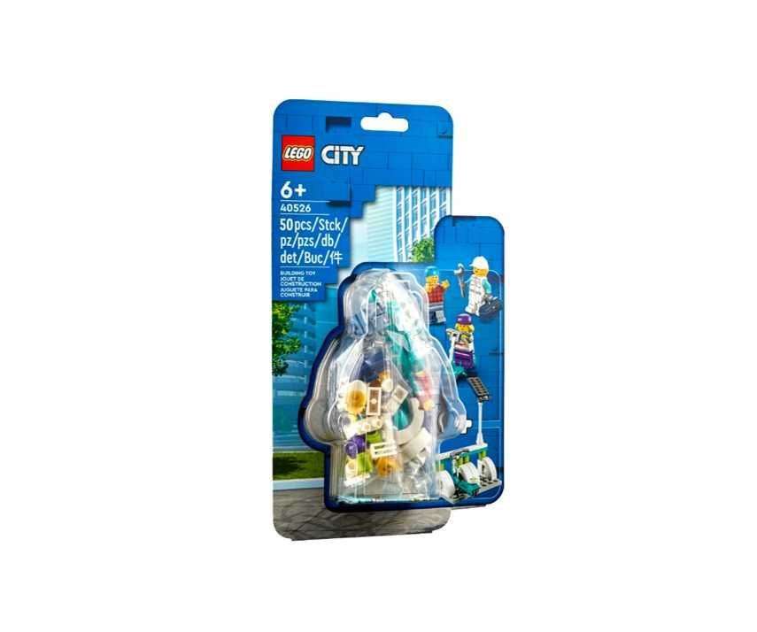 LEGO 40526 City - Elektryczne hulajnogi i ładowarka