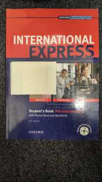 International Express Pre-Intermediate Angielski +CD + Pocket Book