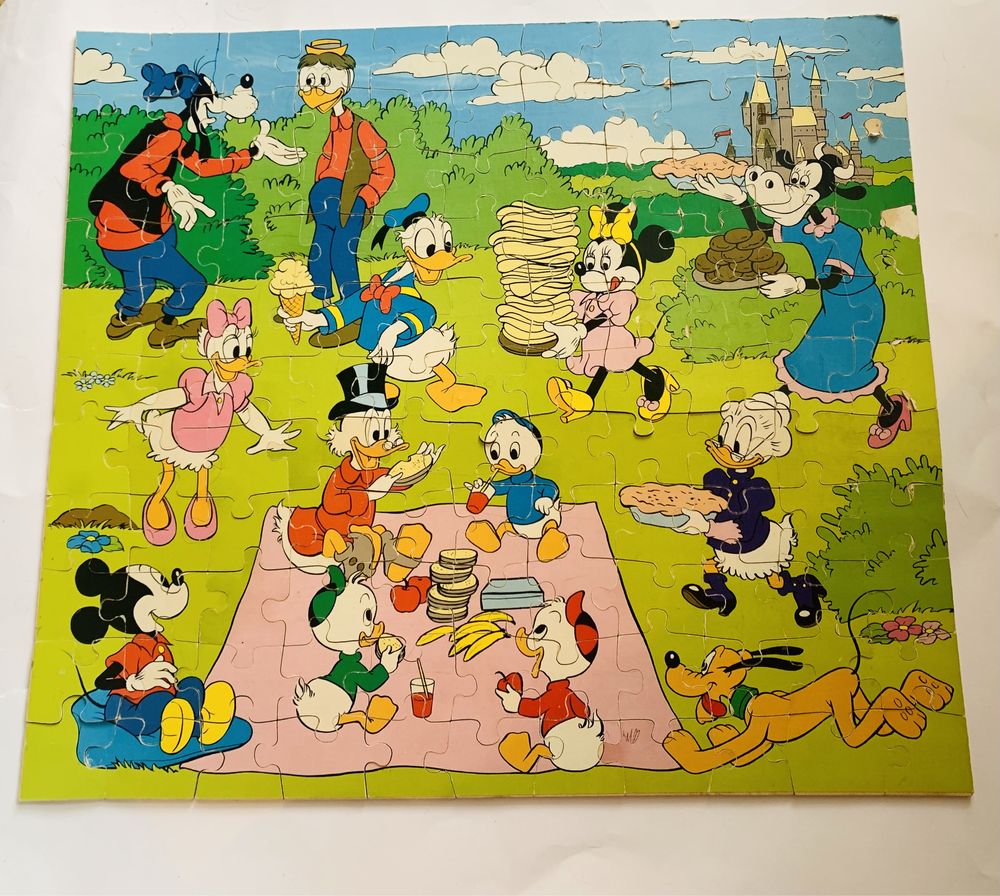 Puzzle Disney Disneyland Myszka Mickey vintage 125