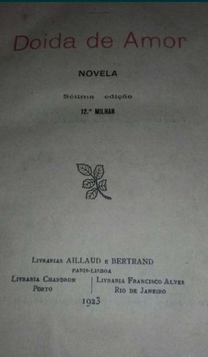 Doida de Amor (1923)