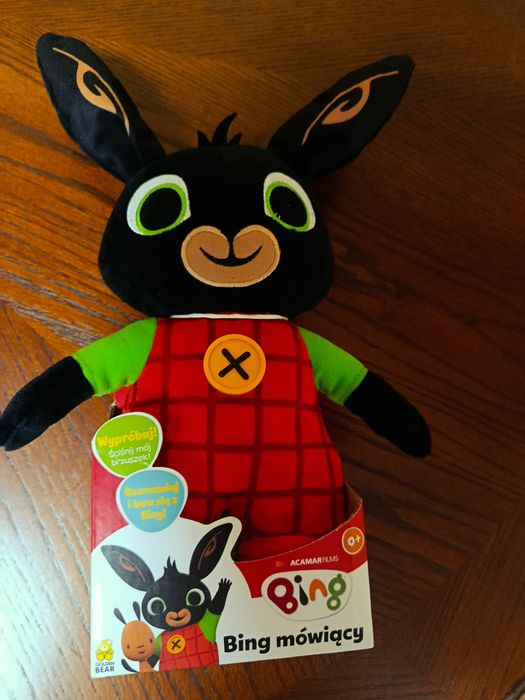 Кролик Bing говорить польською мовою,новий.