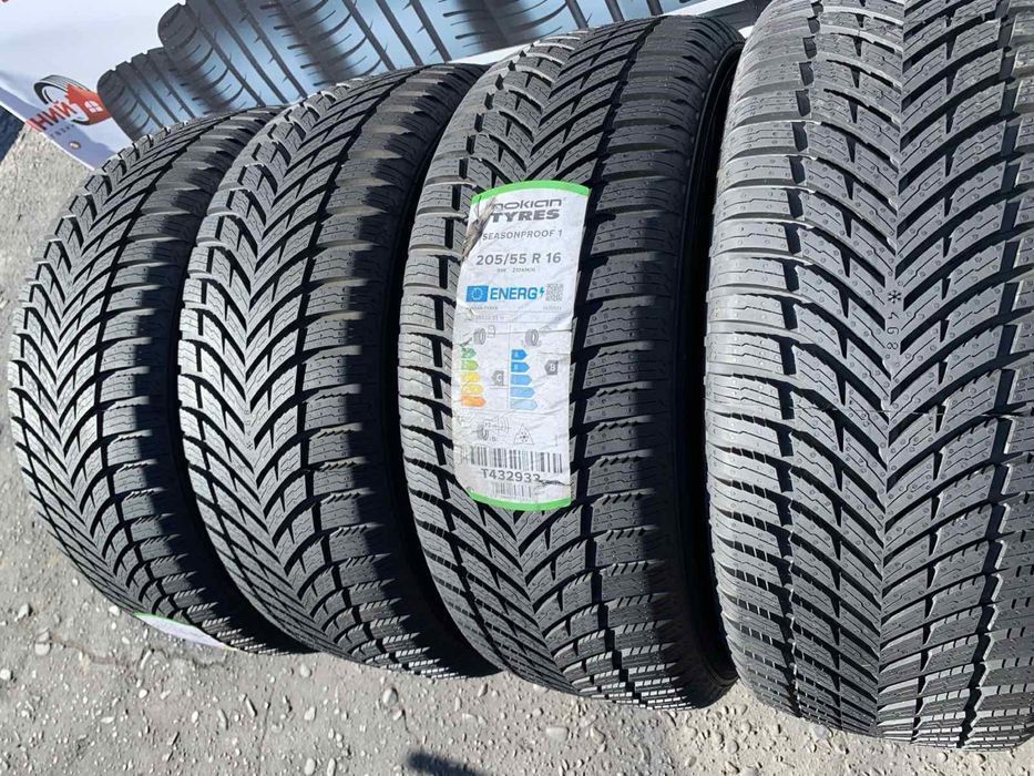 Шини нові 205/55 R16 Nokian  всесезонн 2023 рік