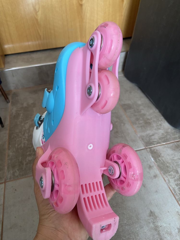 Patins de criança ajustáveis