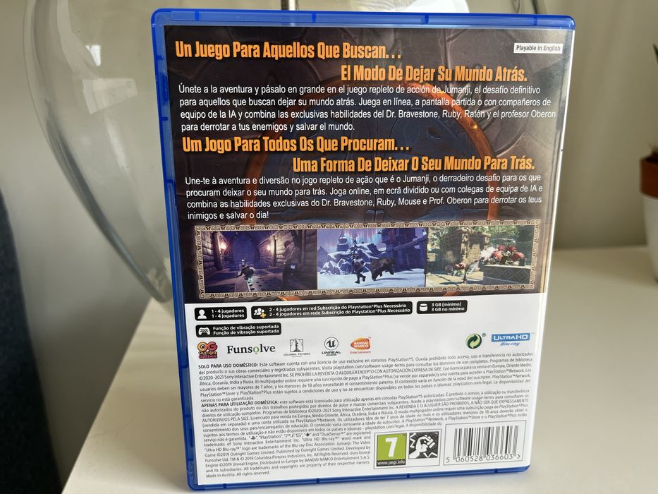 Jumanji el videojuego PS5