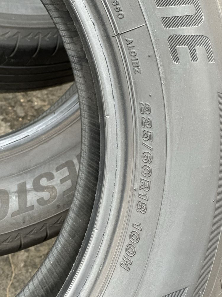 Bridgestone Alenza 225/60 r18 2018 рік 6.5мм