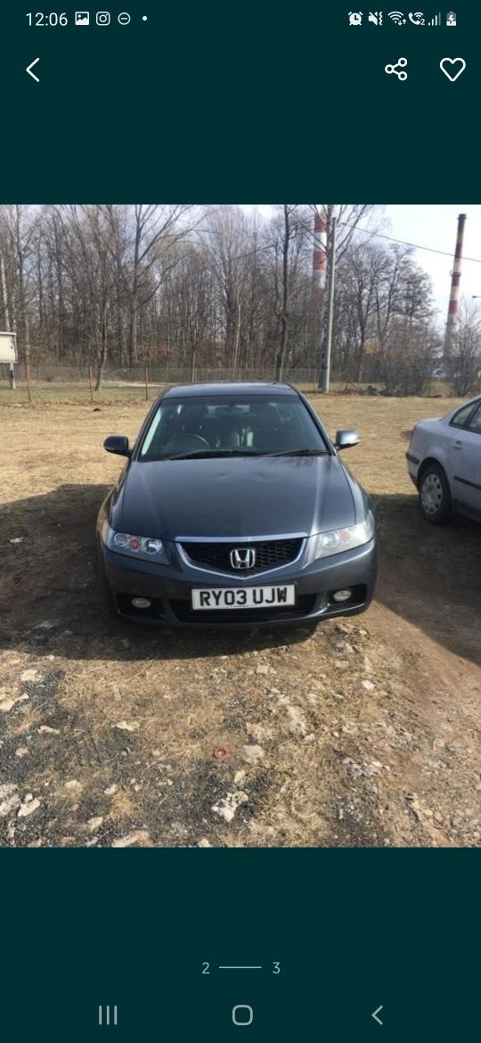 Honda ACCORD VII 7 skrzynia biegów 2.0 ARK5 k20a6 części