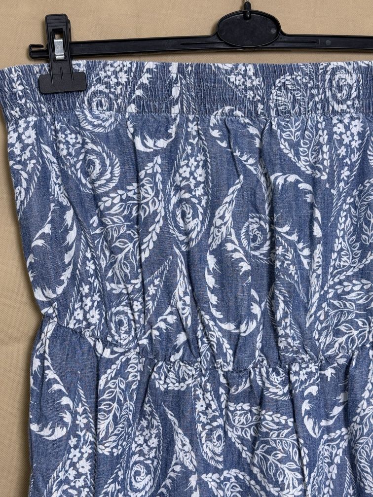 Niebieska tunika damska 4xl