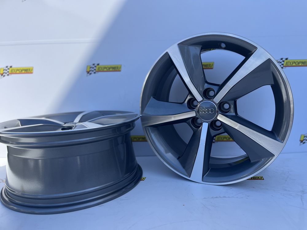 Jantes 16 Originais Audi 5x100. Espaçadores e pintura de bombas
