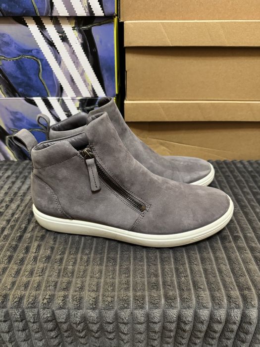 Жіночі черевики високі ECCO 39(34,5см) оригінал