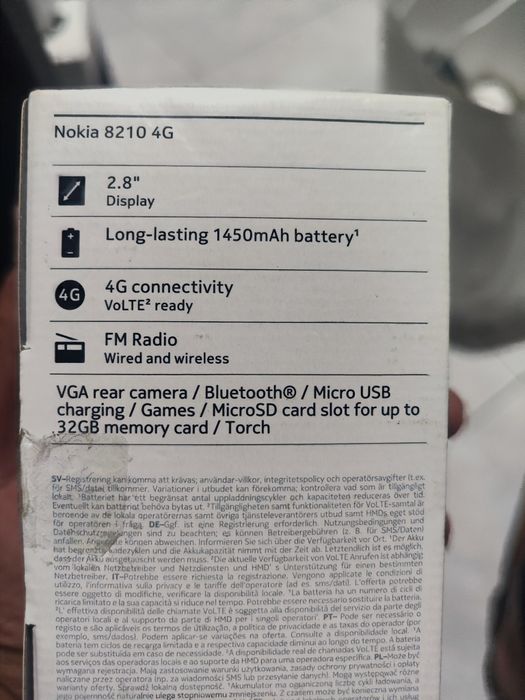 Nokia 8210 azul semi novo