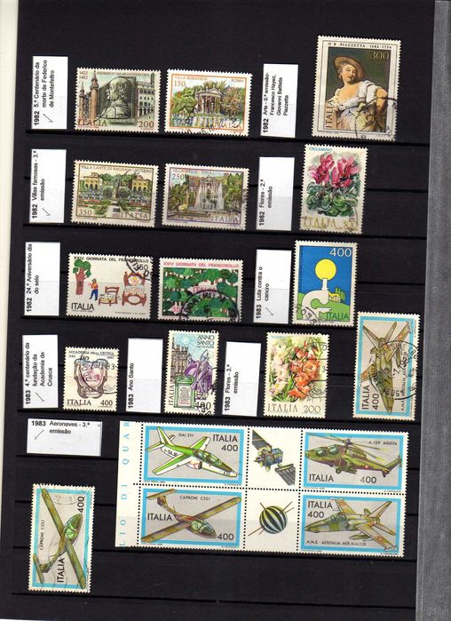Selos Itália de 1980 a 2010