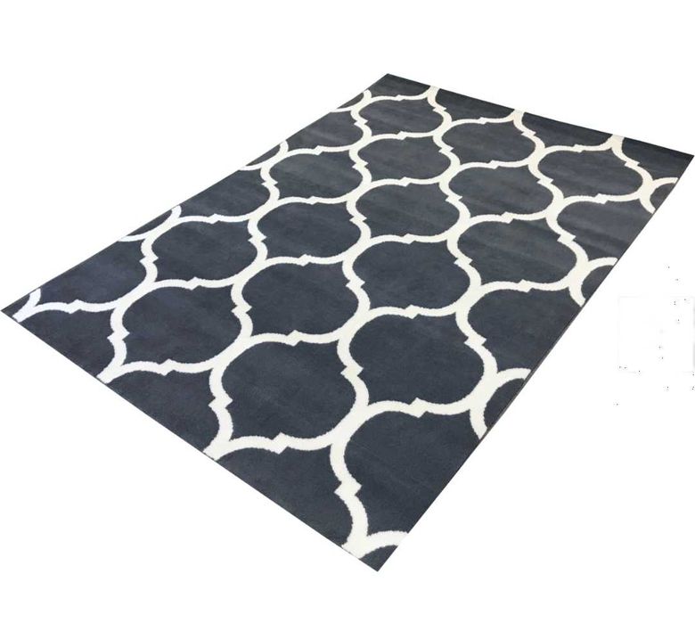 Dywan marokańska koniczyna antracyt bdb